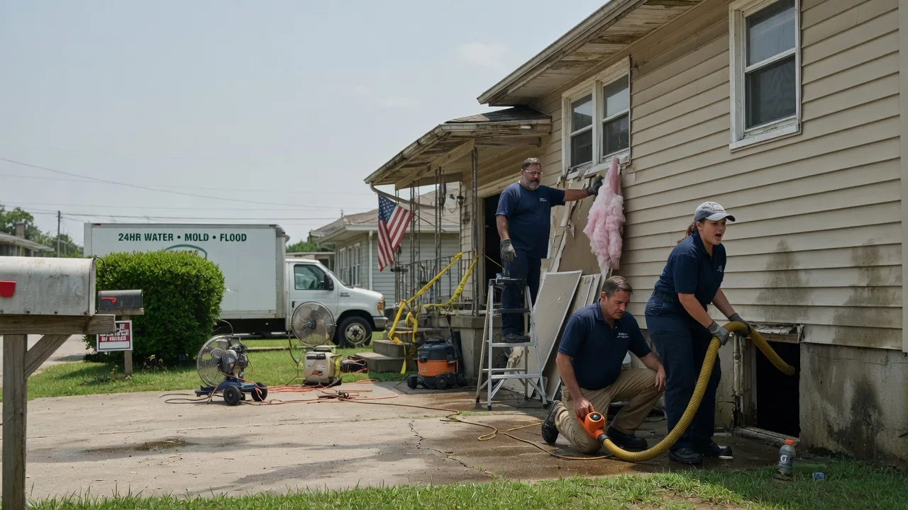 Water Damage Repair in Bentleyville, PA near me